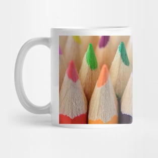 Coloured crayons Mug